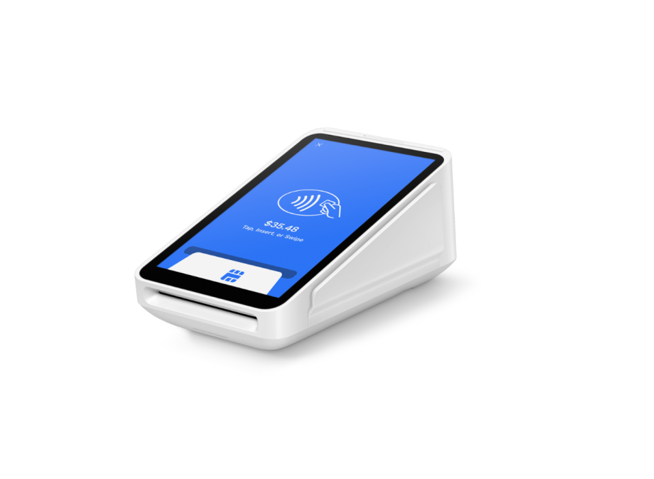 Square Terminal compact payment device with built-in receipt printer